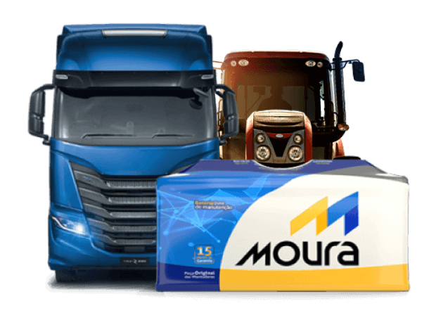 Soluções em Baterias para Veículos pesados